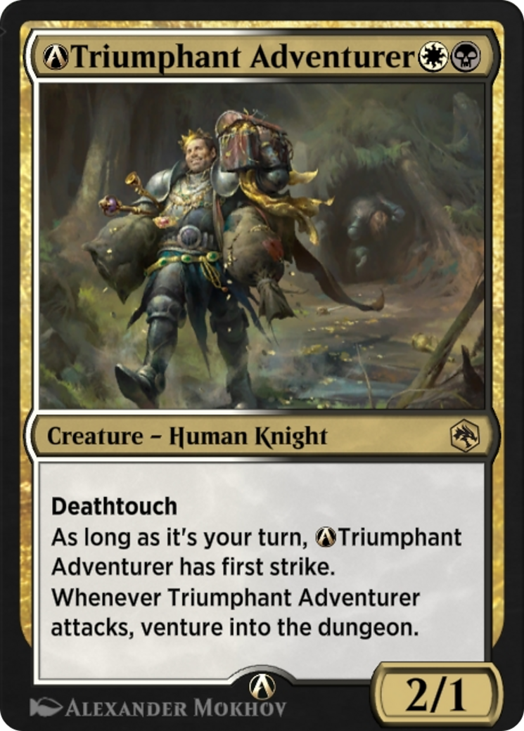 Triumphant Adventurer (Alchemy)