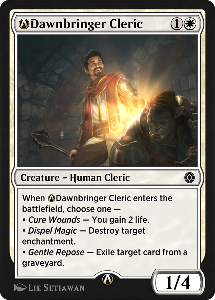 Dawnbringer Cleric (Alchemy)