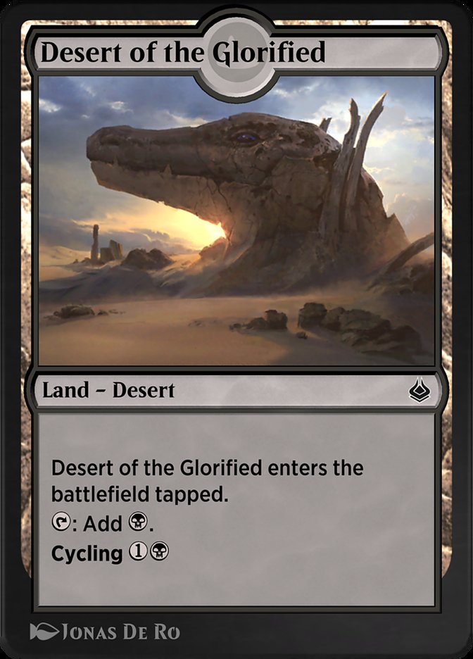 Desert of the Glorified