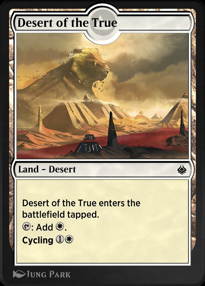 Desert of the True