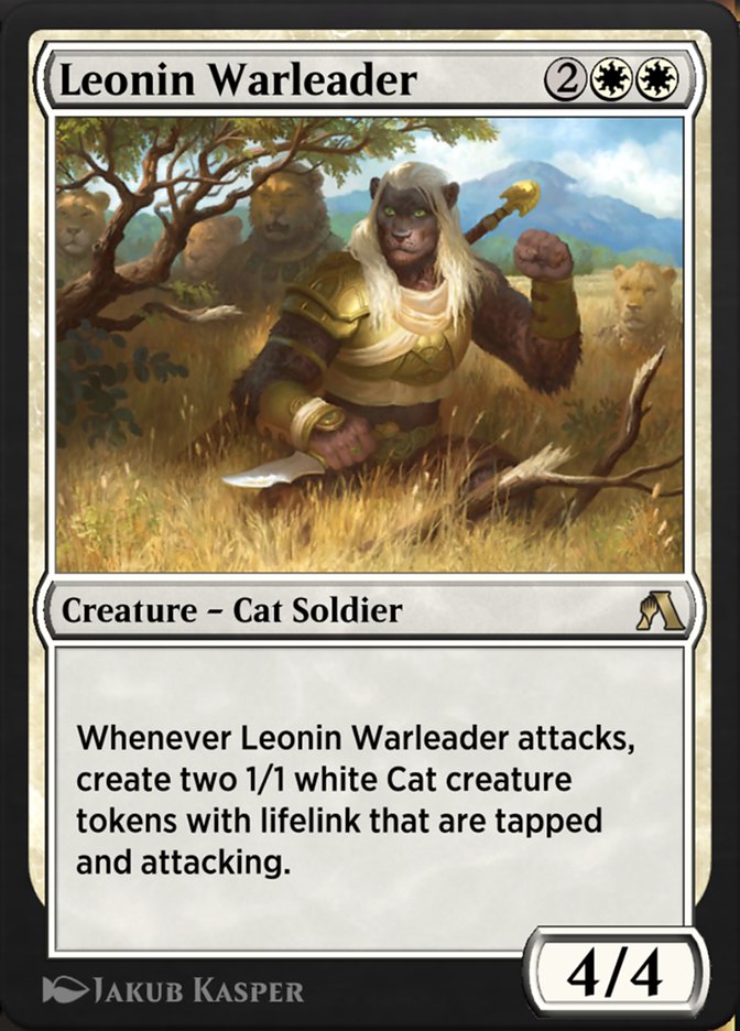 Leonin Warleader