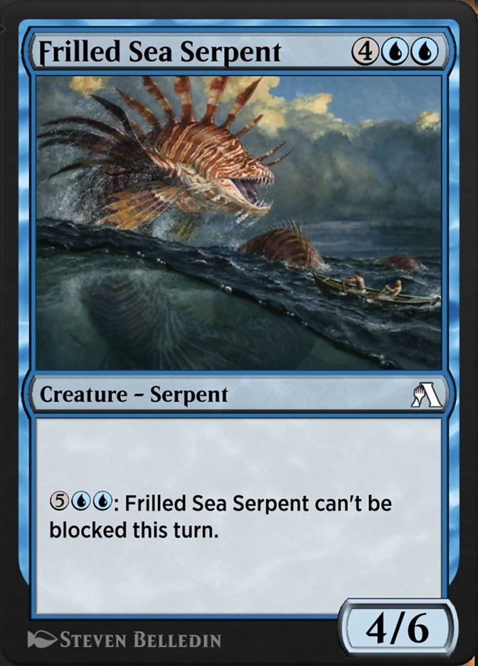 Frilled Sea Serpent