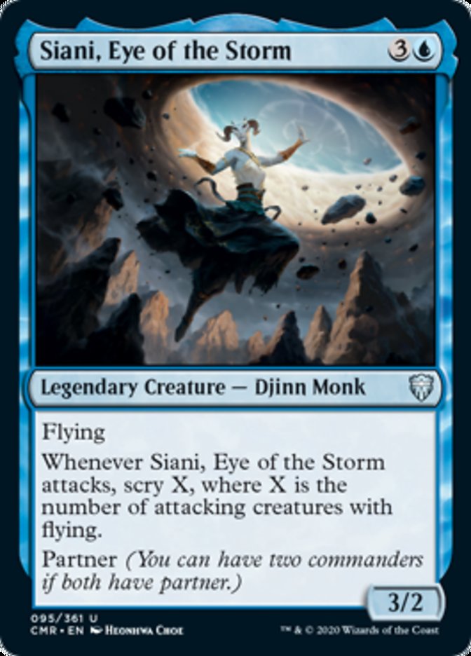 Siani, Eye of the Storm