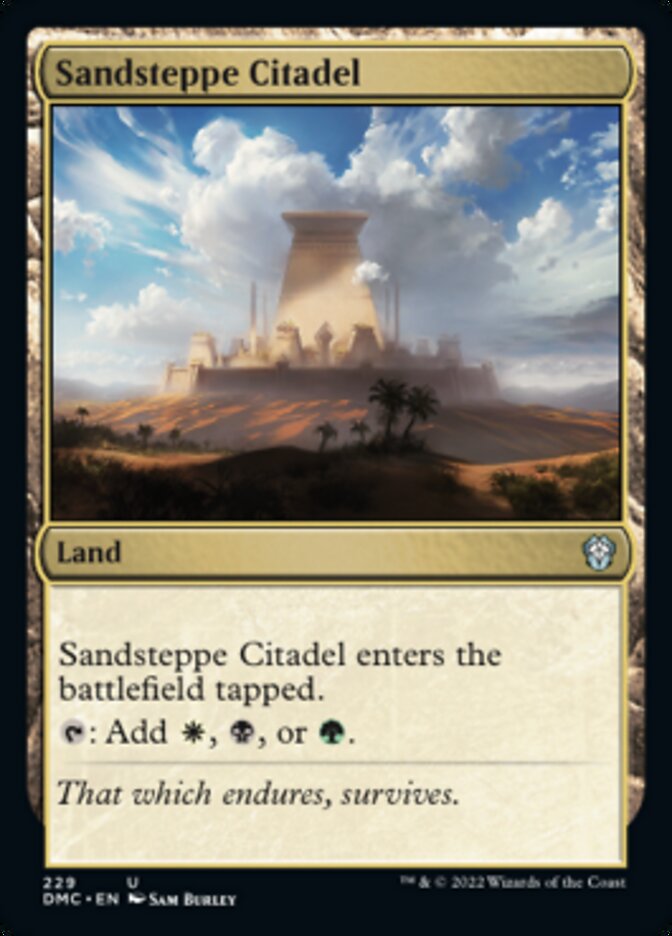 Sandsteppe Citadel