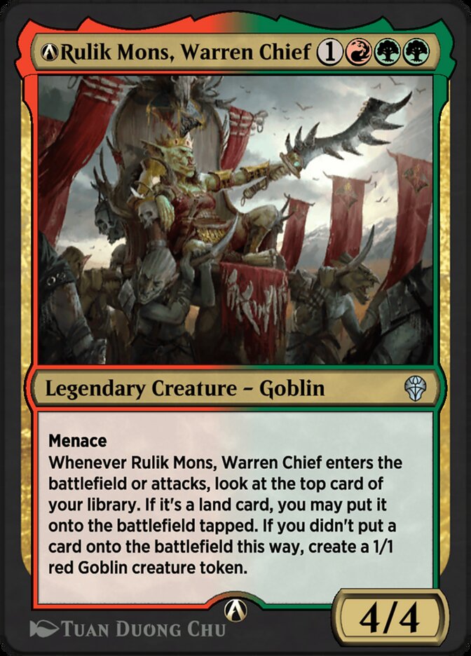 Rulik Mons, Warren Chief (Alchemy)