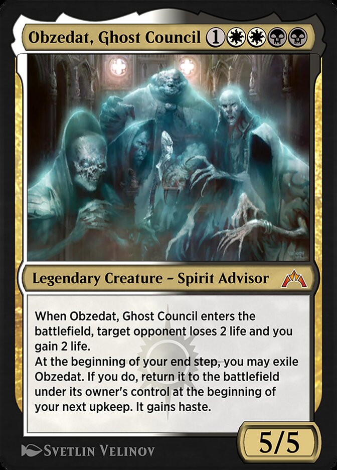 Obzedat, Ghost Council