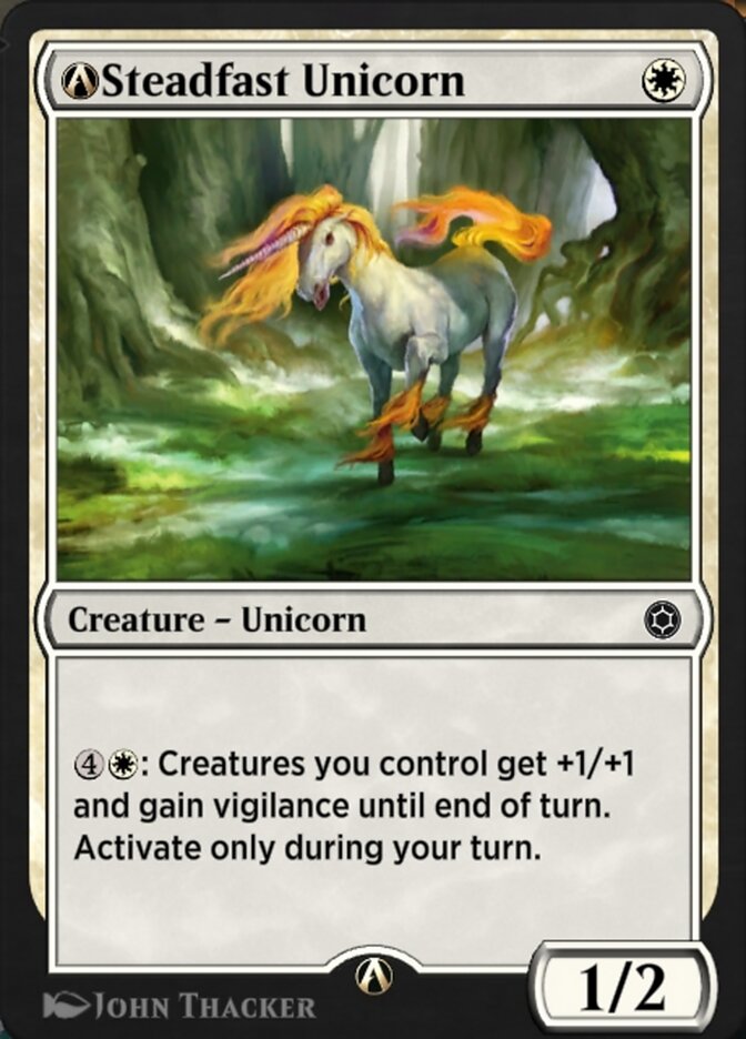 Steadfast Unicorn (Alchemy)
