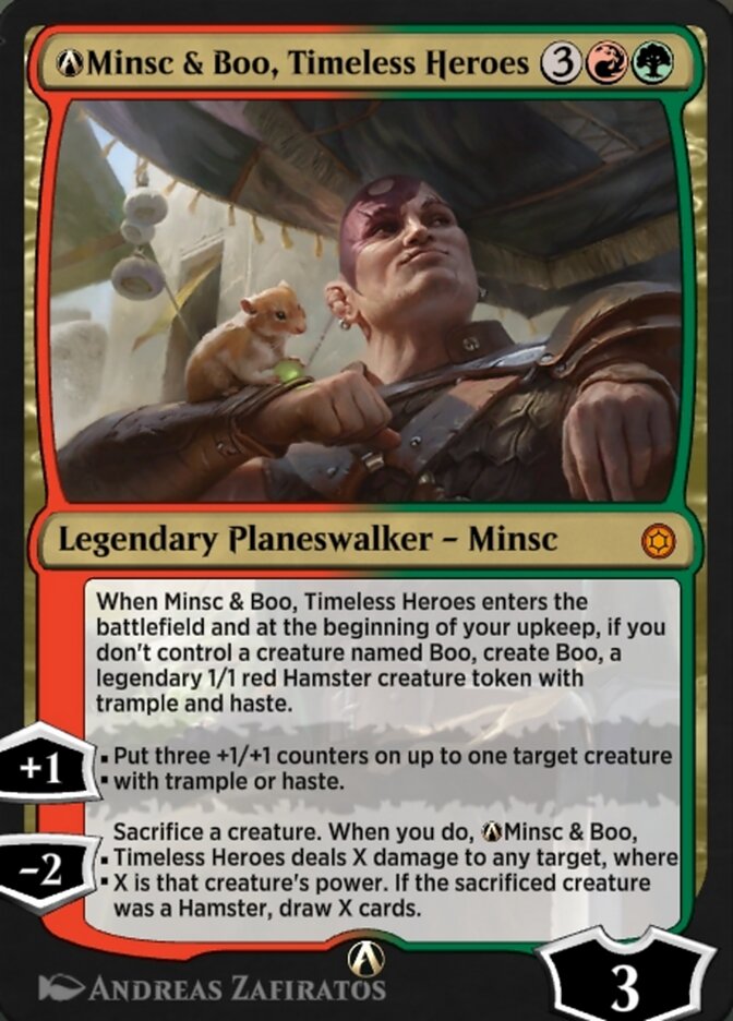 Minsc & Boo, Timeless Heroes (Alchemy)