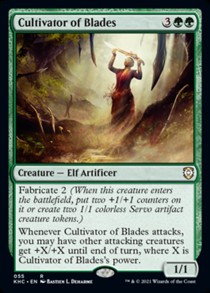 Cultivator of Blades