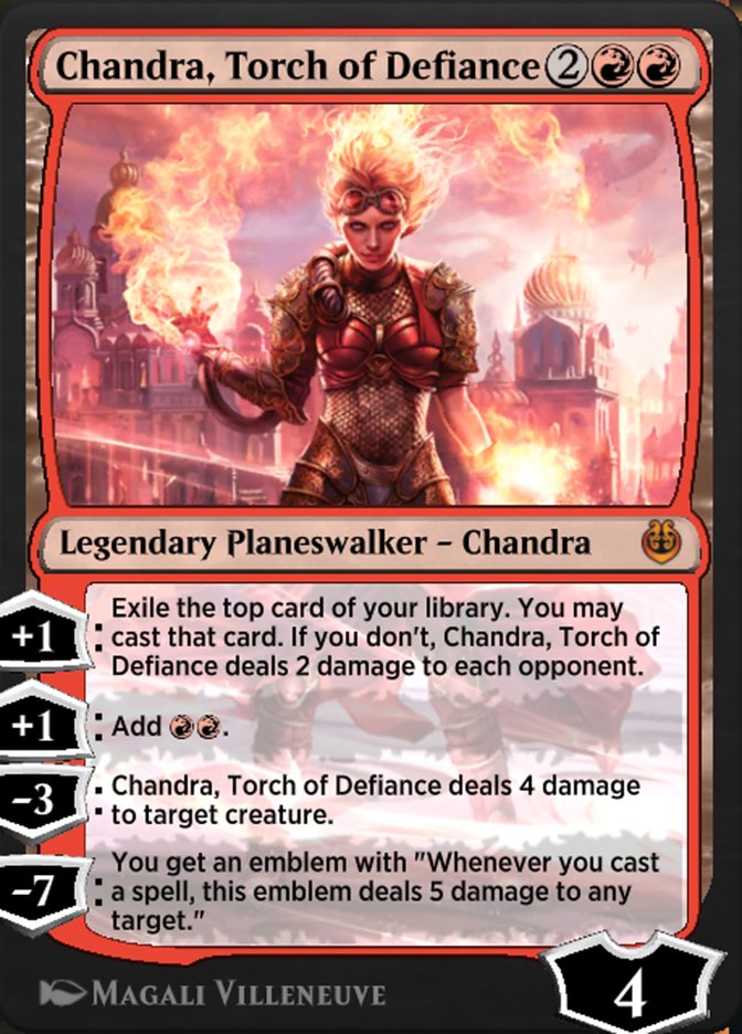 Chandra, Torch of Defiance