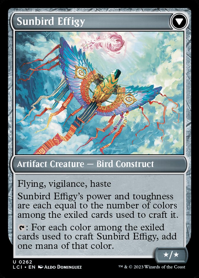 Sunbird Effigy