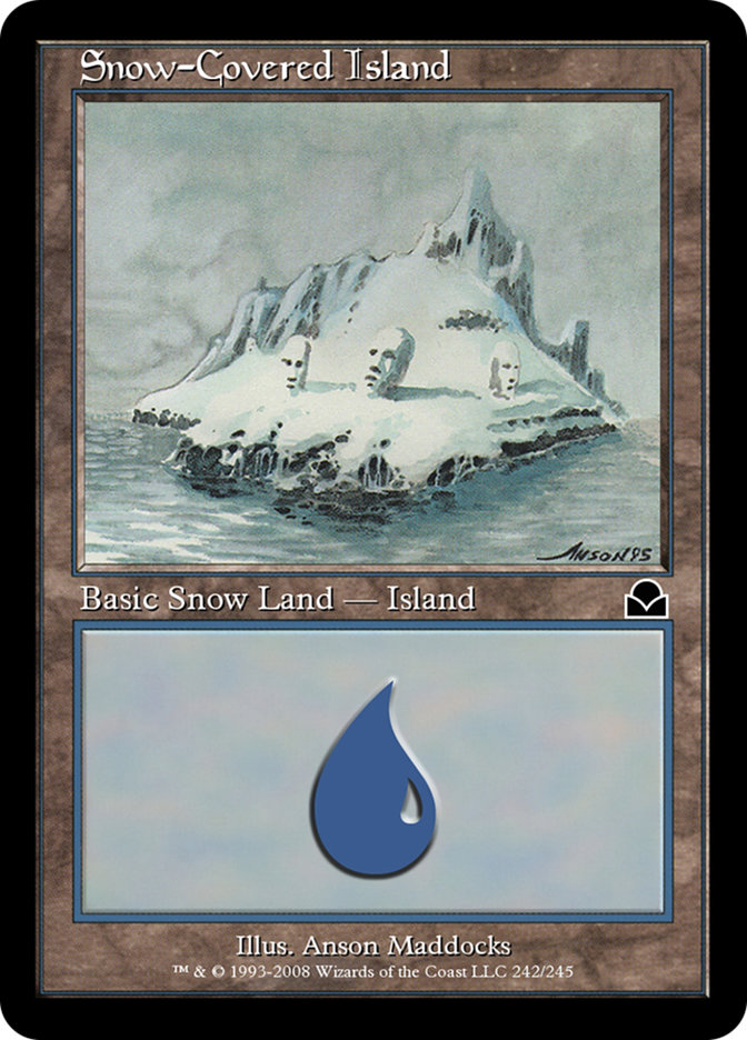 Snow-Covered Island