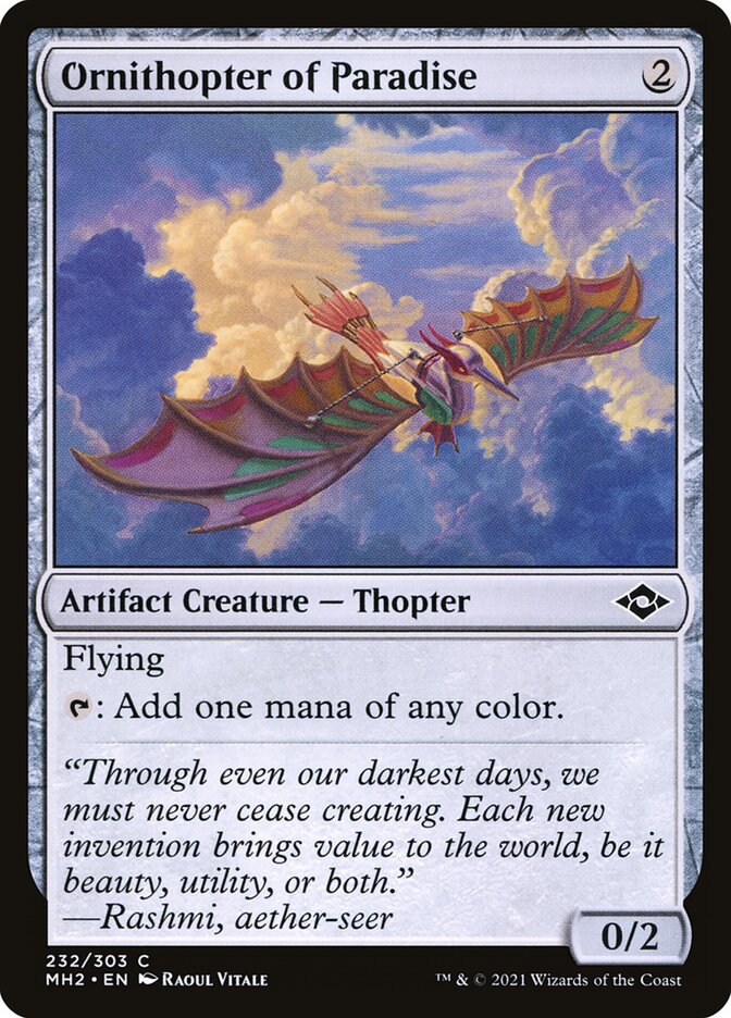 Ornithopter of Paradise