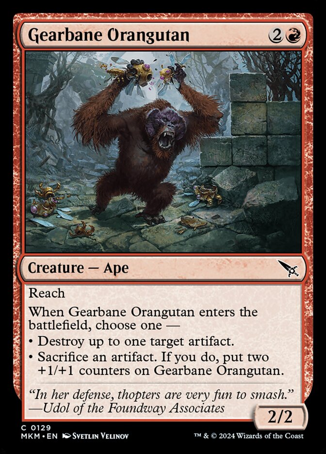 Gearbane Orangutan