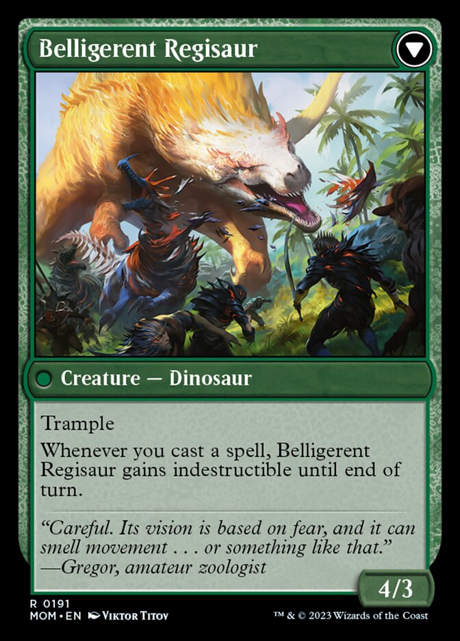 Belligerent Regisaur