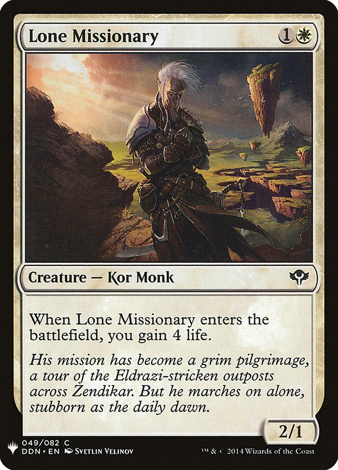 Lone Missionary