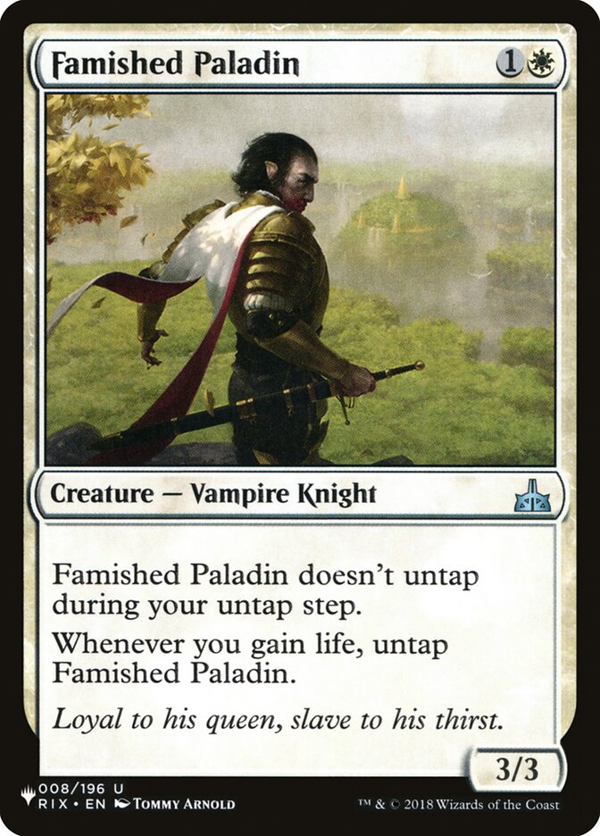 Famished Paladin