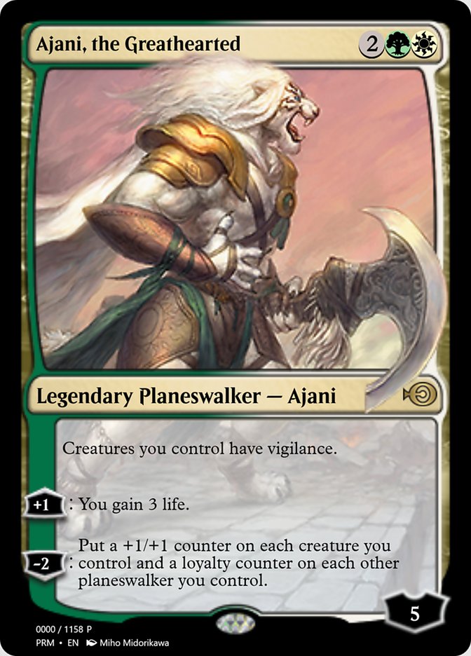 Ajani, the Greathearted