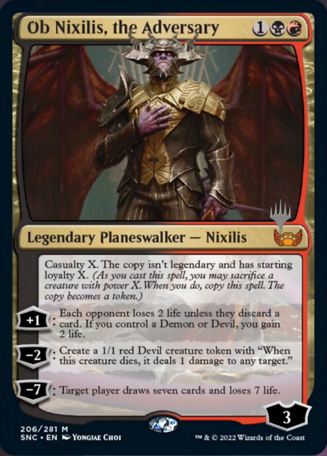 Ob Nixilis, the Adversary