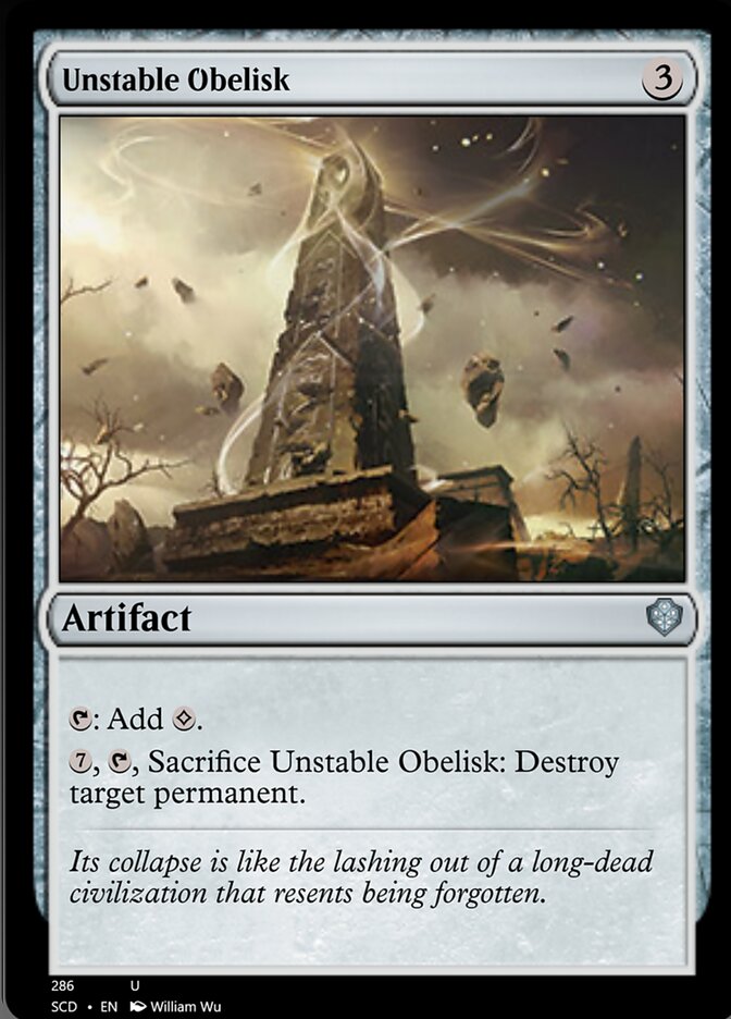 Unstable Obelisk