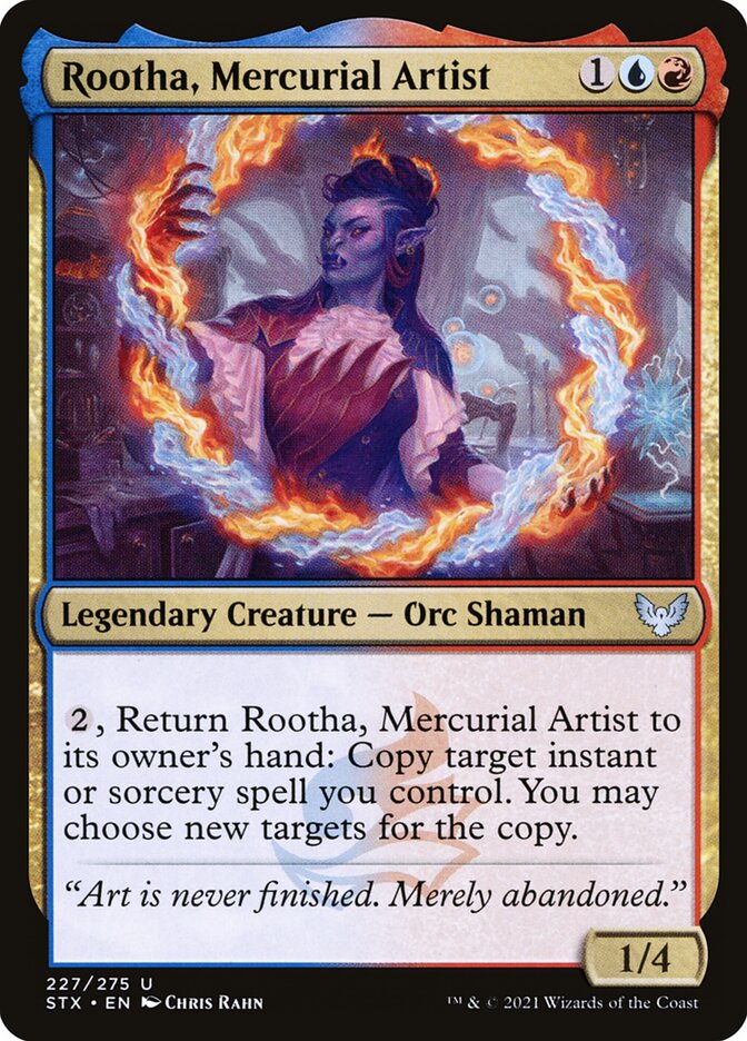 Rootha, Mercurial Artist