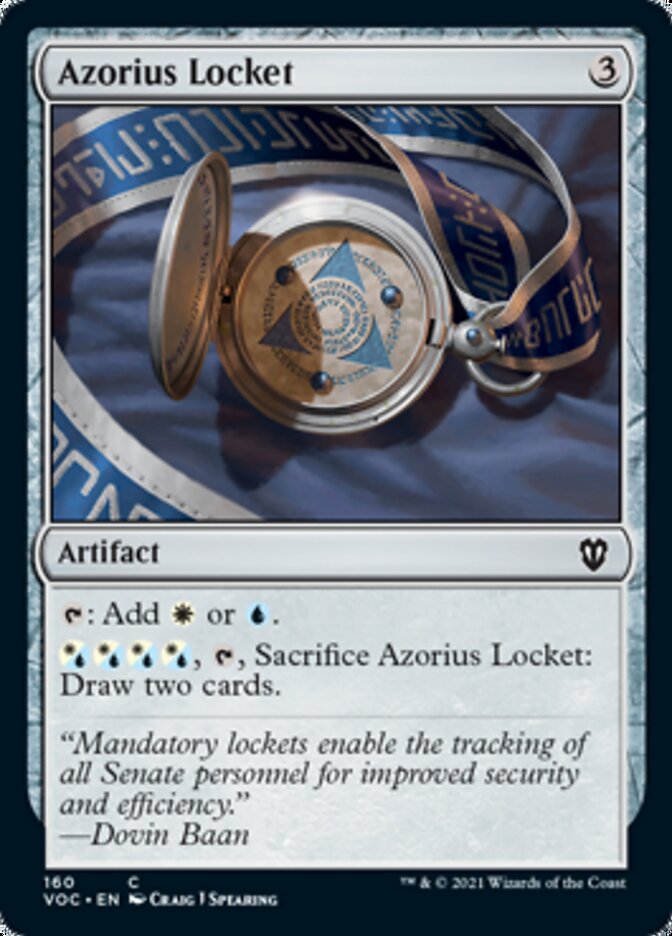 Azorius Locket