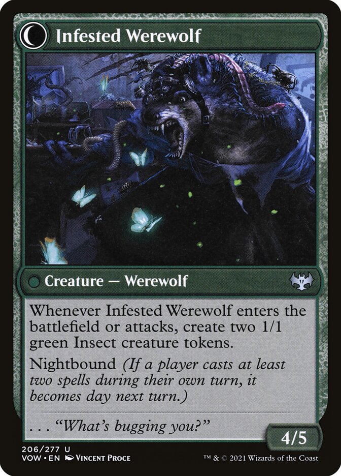 Infested Werewolf