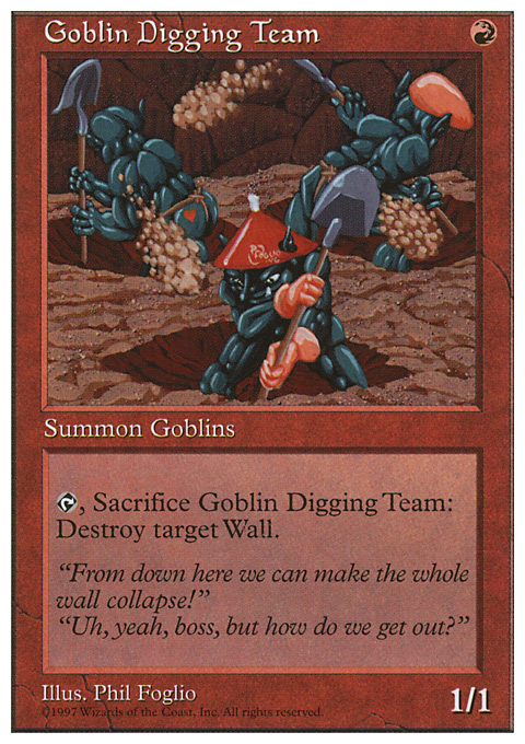 Goblin Digging Team