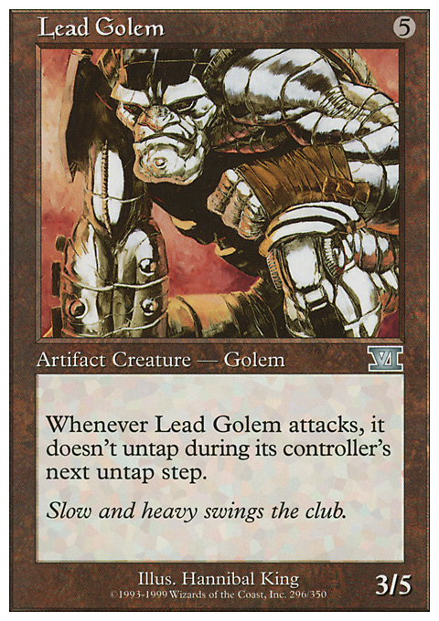 Lead Golem