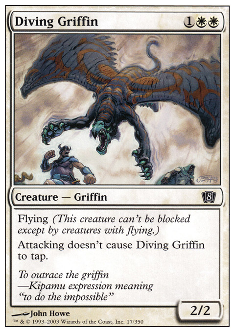 Diving Griffin