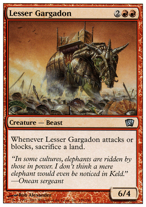 Lesser Gargadon