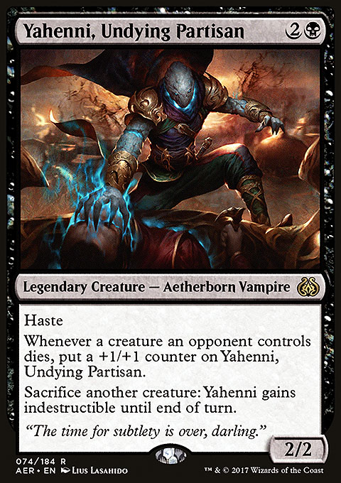 Yahenni, Undying Partisan