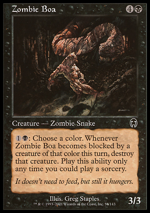 Zombie Boa