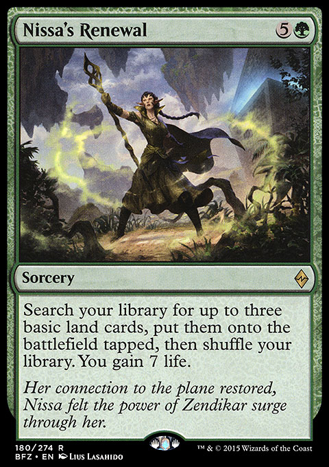 Nissa's Renewal