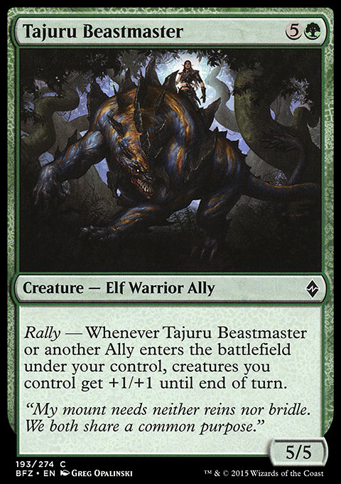 Tajuru Beastmaster