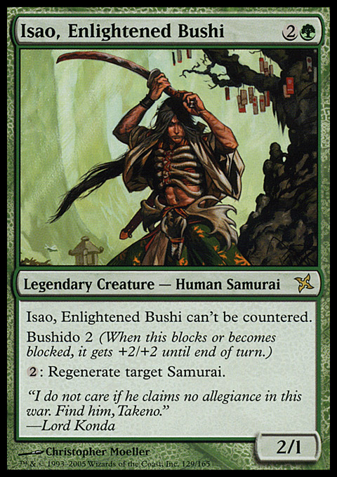 Isao, Enlightened Bushi