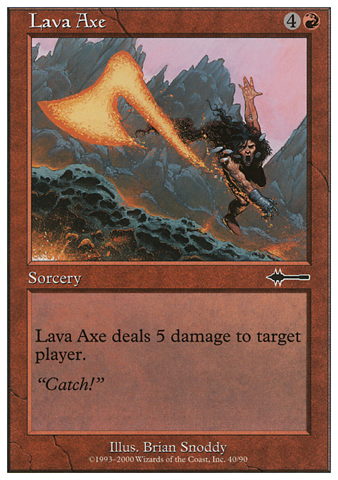 Lava Axe