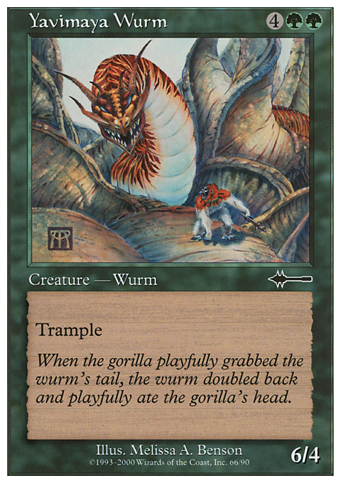 Yavimaya Wurm