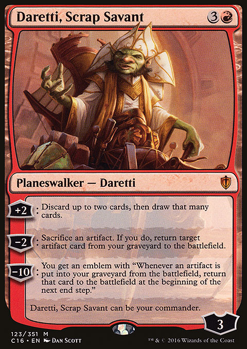 Daretti, Scrap Savant