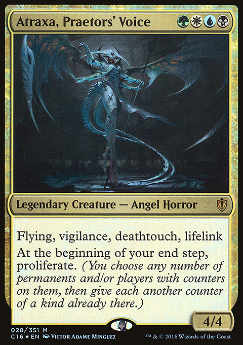 Atraxa, Praetors' Voice