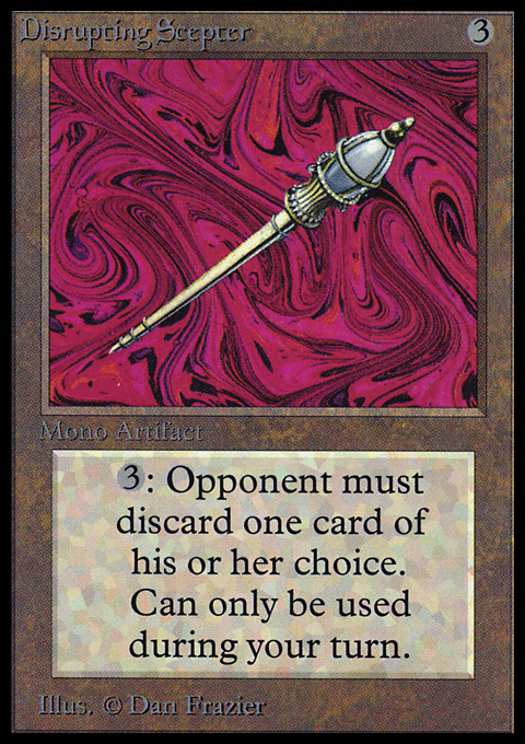 Disrupting Scepter