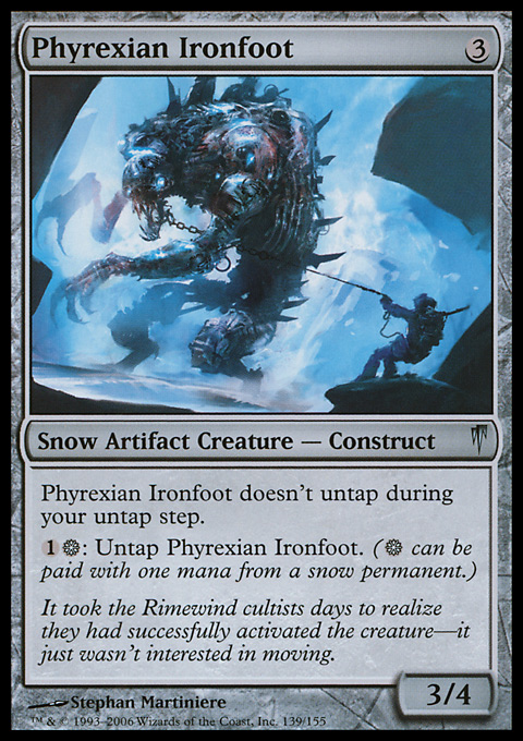 Phyrexian Ironfoot