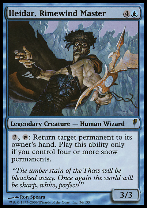 Heidar, Rimewind Master