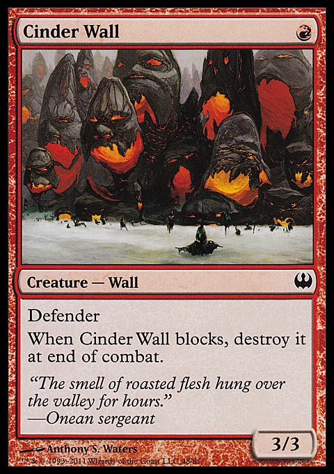 Cinder Wall