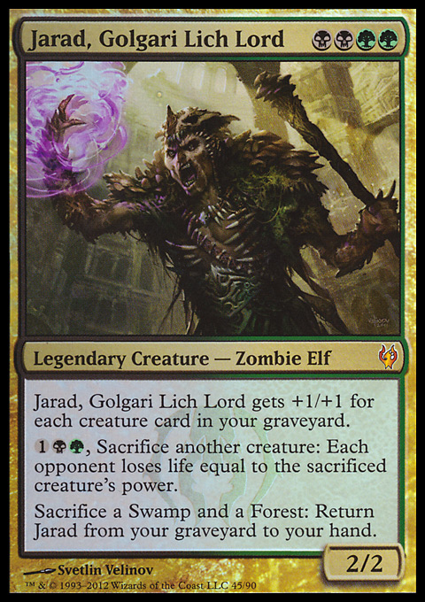 Jarad, Golgari Lich Lord