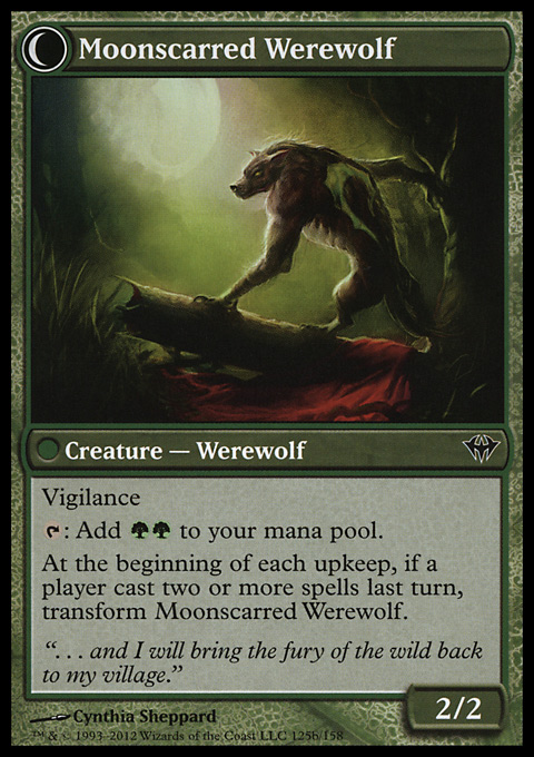 Moonscarred Werewolf