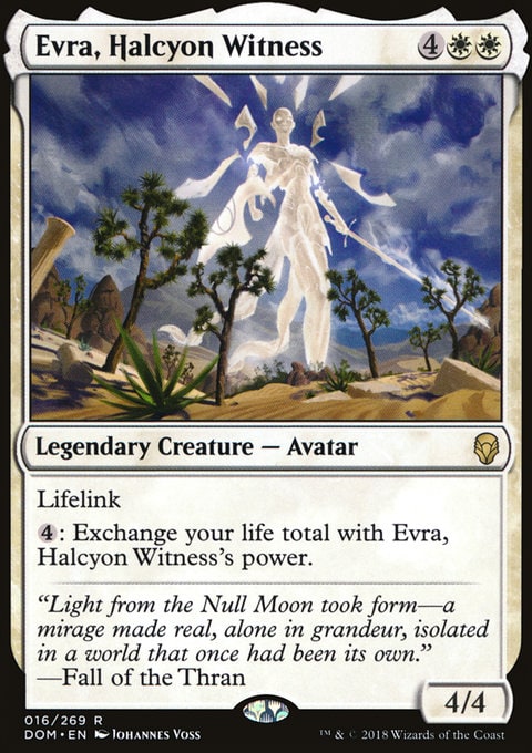 Evra, Halcyon Witness