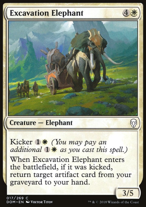 Excavation Elephant