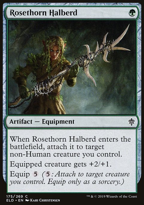 Rosethorn Halberd