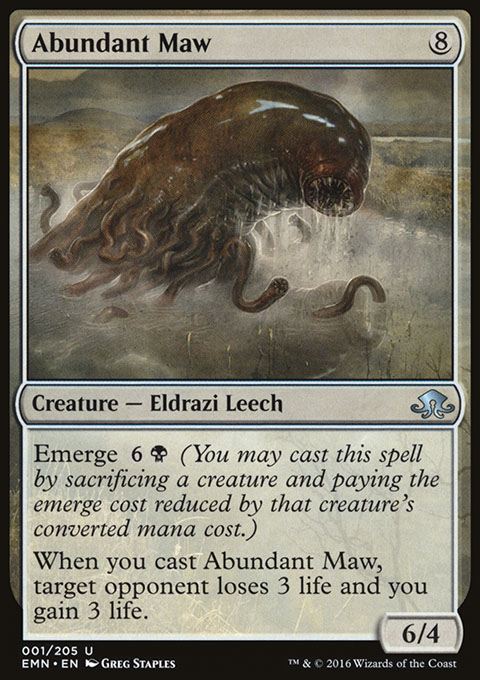 Abundant Maw